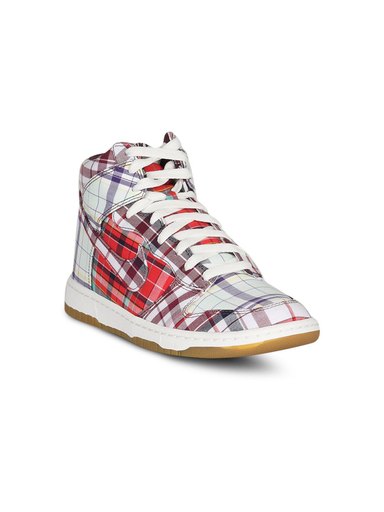 Nike Women Dunk Skinny White Red Shoe