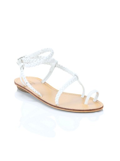 United Colors of Benetton Women White Sandals